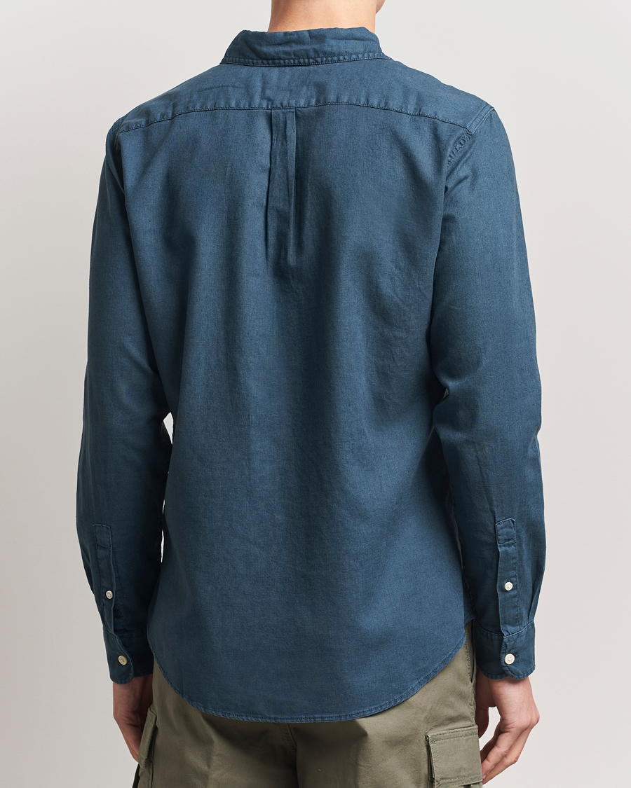 Homme | Chemises | Dockers | Slim Linen/Cotton Shirt Stratified Sea