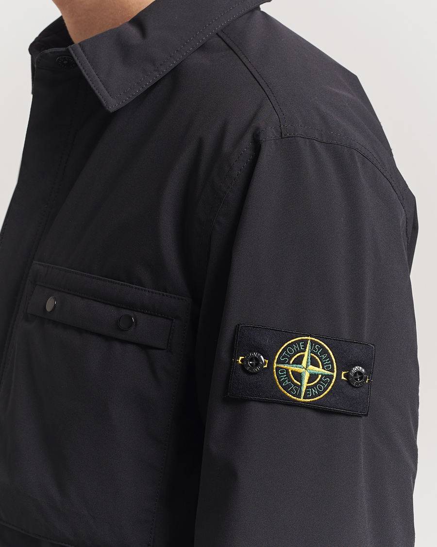 Homme | Manteaux Et Vestes | Stone Island | Soft Shell Coach Jacket Black