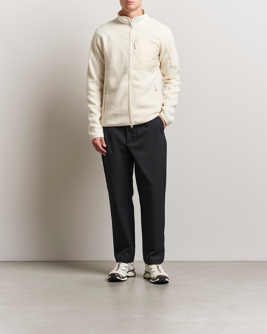 Homme | Pulls Et Tricots | Peak Performance | Pile Full Zip Vintage White