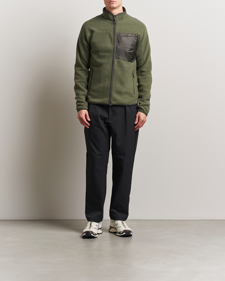 Homme | Pulls Et Tricots | Peak Performance | Pile Full Zip Pine Needle