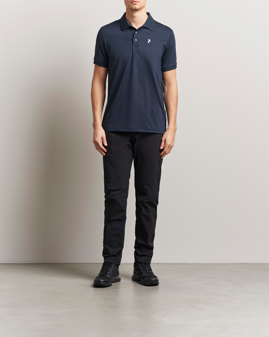 Homme | Polos | Peak Performance | Vespar Performance Polo Salute Blue