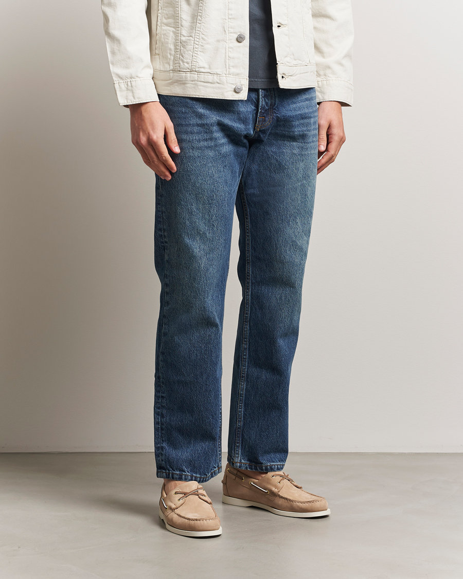 Homme | Chaussures Bateau | Sebago | Docksides Portland Nubuck Boat Shoe Beige Camel