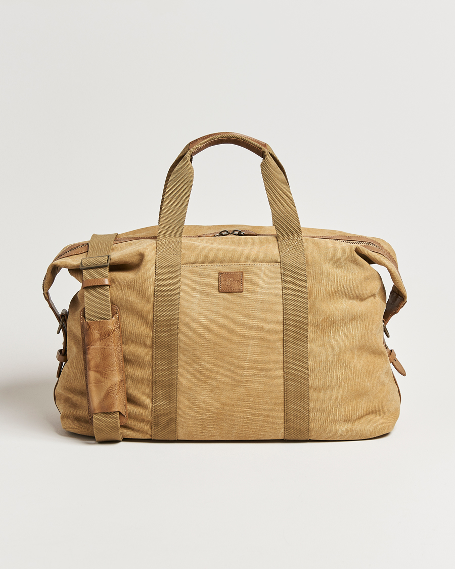 Homme | GANT Washed Canvas Dufflebag Oak Beige | GANT | Washed Canvas Dufflebag Oak Beige