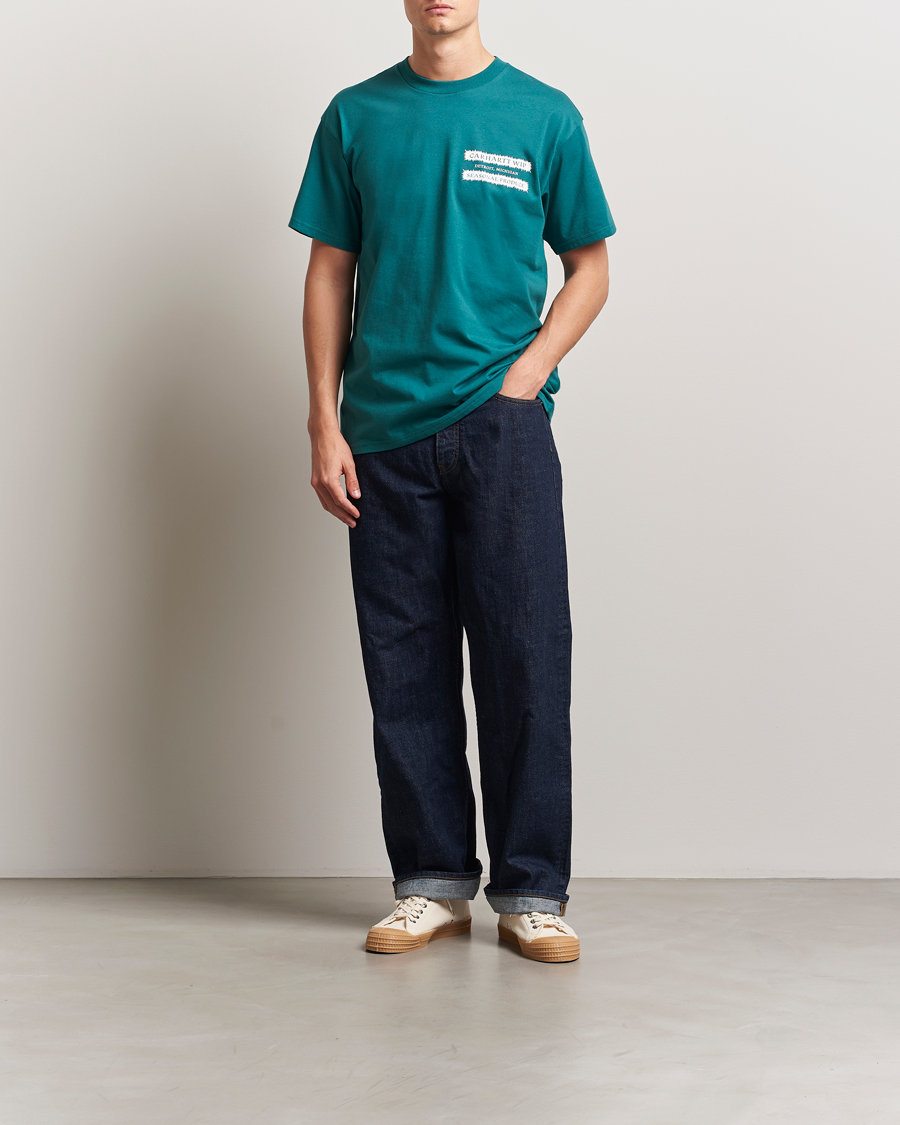Homme | T-shirts | Carhartt WIP | Catalogue Back Print T-Shirt Rainforest