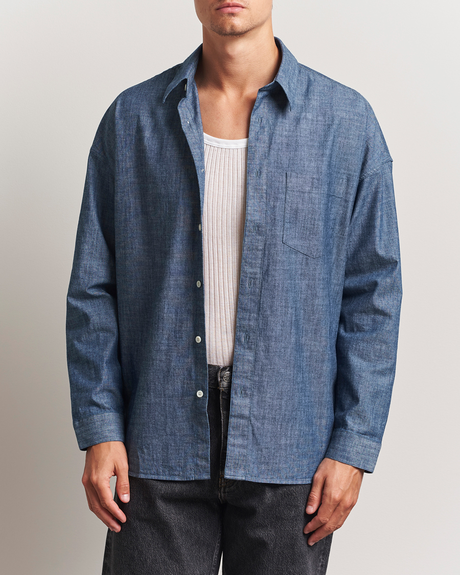 Homme | Chemises | Sunflower | Stable Chambray Shirt Rinse