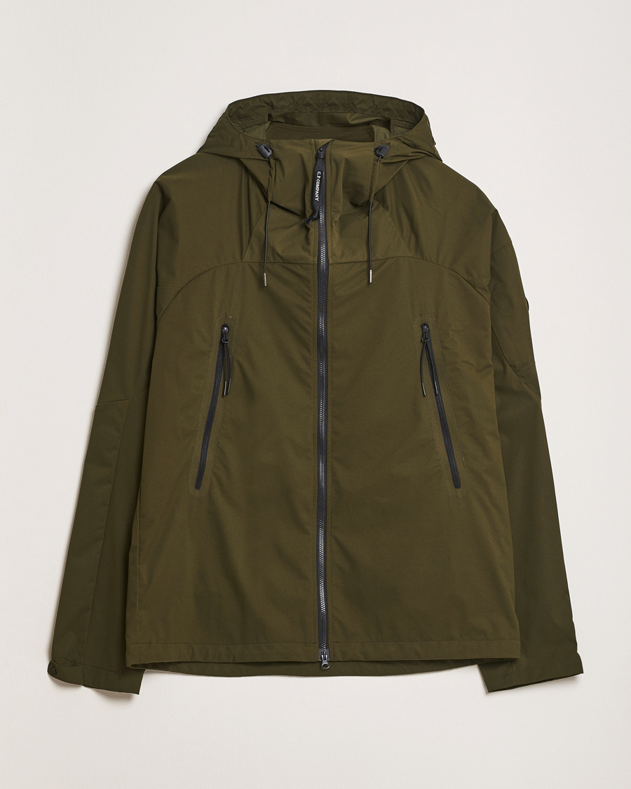 Homme | Manteaux Et Vestes | C.P. Company | Pro-Tek Lens Hooded Jacket Olive