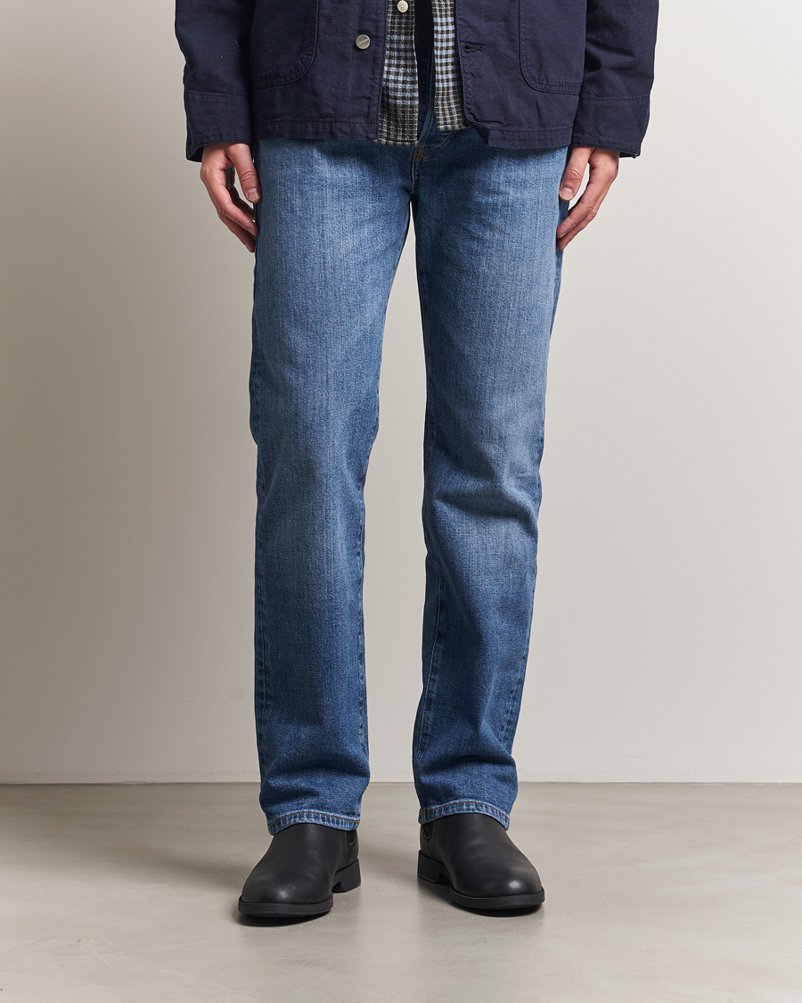 Homme | Jeans | Jeanerica | CM002 Classic Jeans Ring Spun Mid Blue