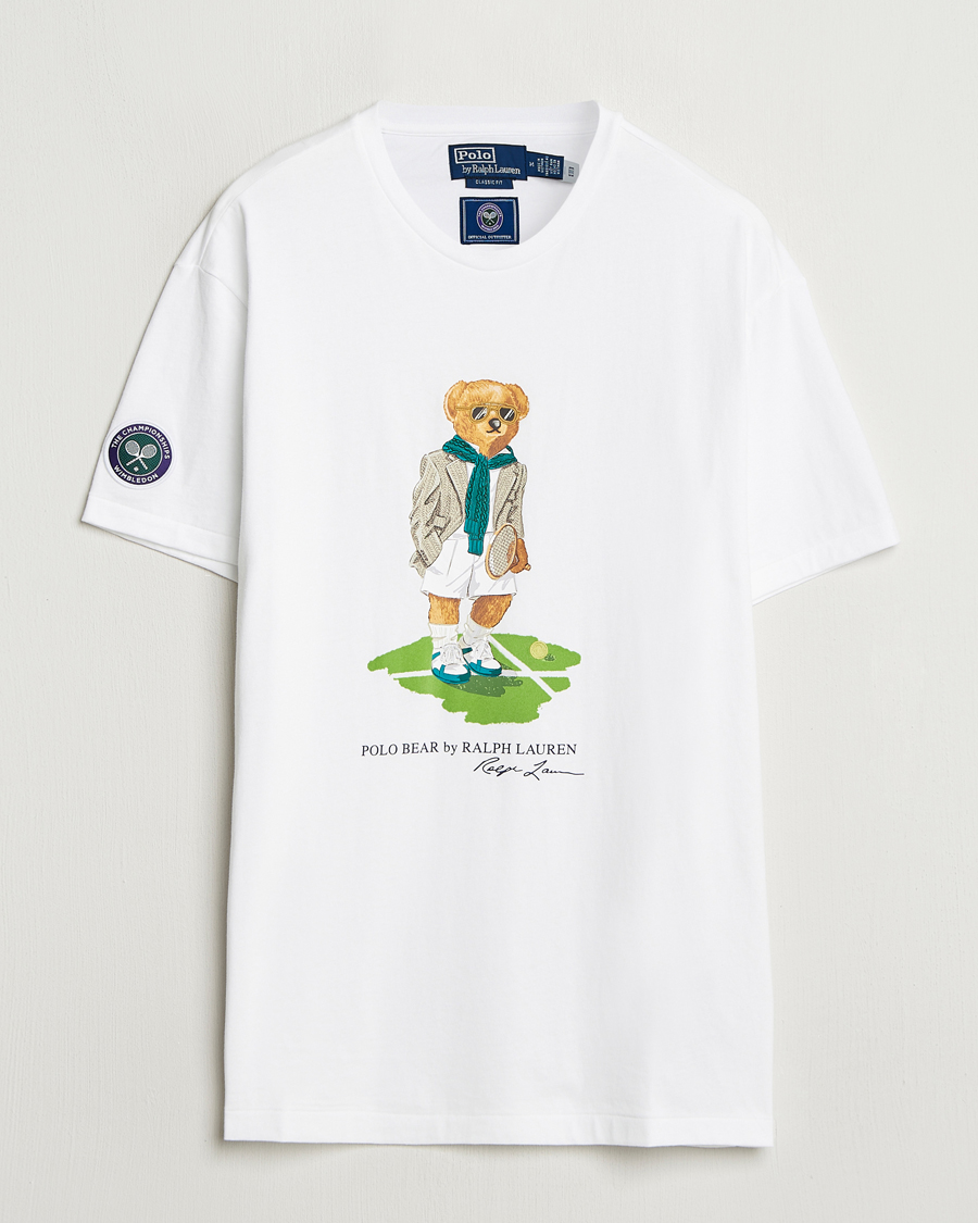Homme | T-shirts | Polo Ralph Lauren | Wimbledon Bear T-Shirt Ceramic White
