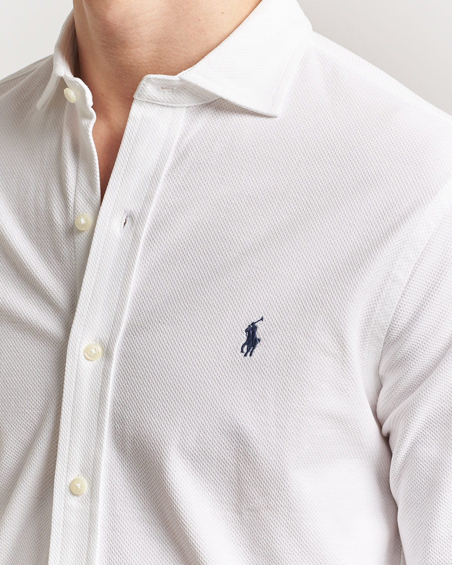 Homme | Chemises | Polo Ralph Lauren | Cotton Long Sleeve Shirt White