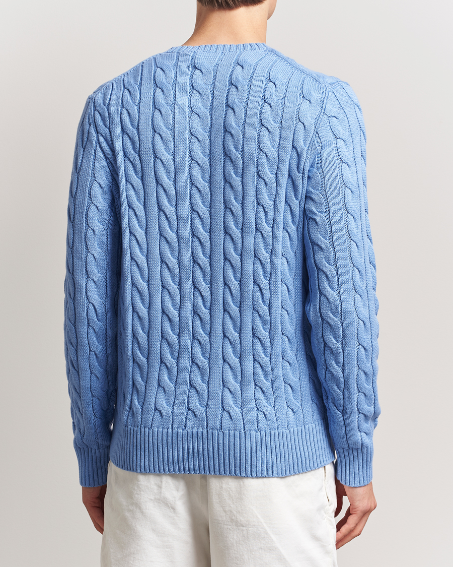 Homme | Pulls Et Tricots | Polo Ralph Lauren | Cotton Cable Pullover New Litchfield Blue