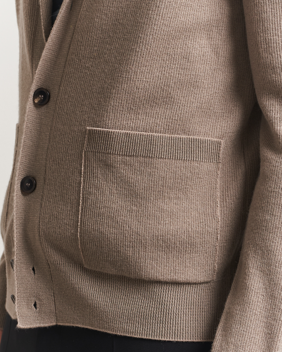 Homme | Pulls Et Tricots | Brioni | Cashmere/Cotton Shawl Cardigan Beige