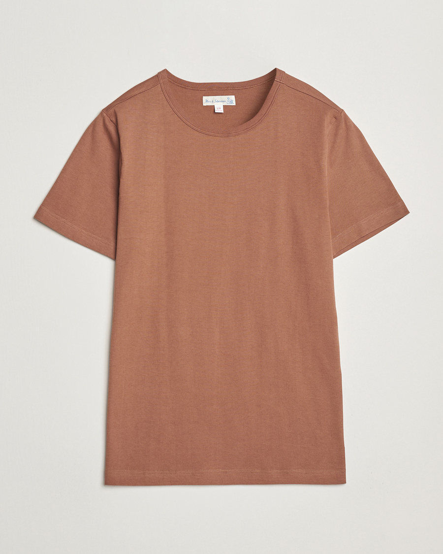 Homme | T-shirts | Merz b. Schwanen | 1950s Classic Loopwheeled Nut
