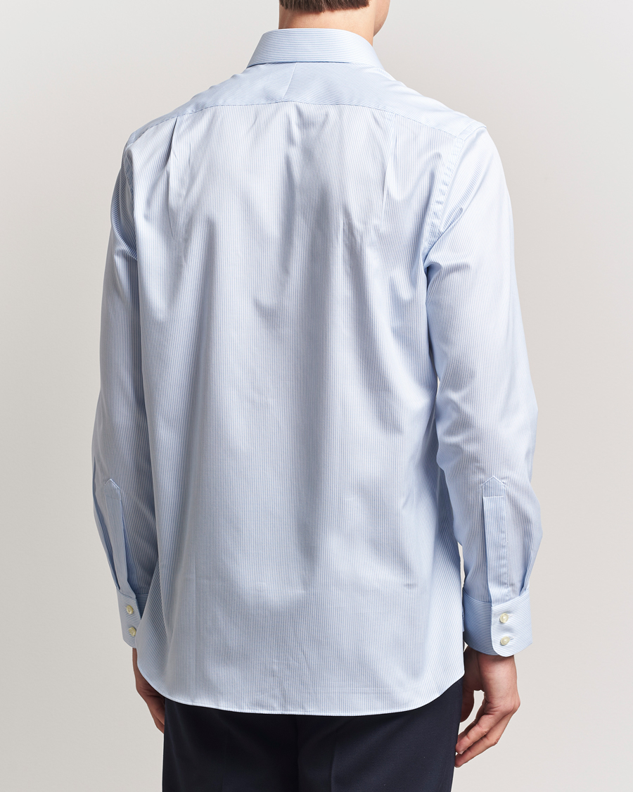 Homme | Chemises | Charles Tyrwhitt | Egyptian Cotton Fine Stripe Shirt Cornflower