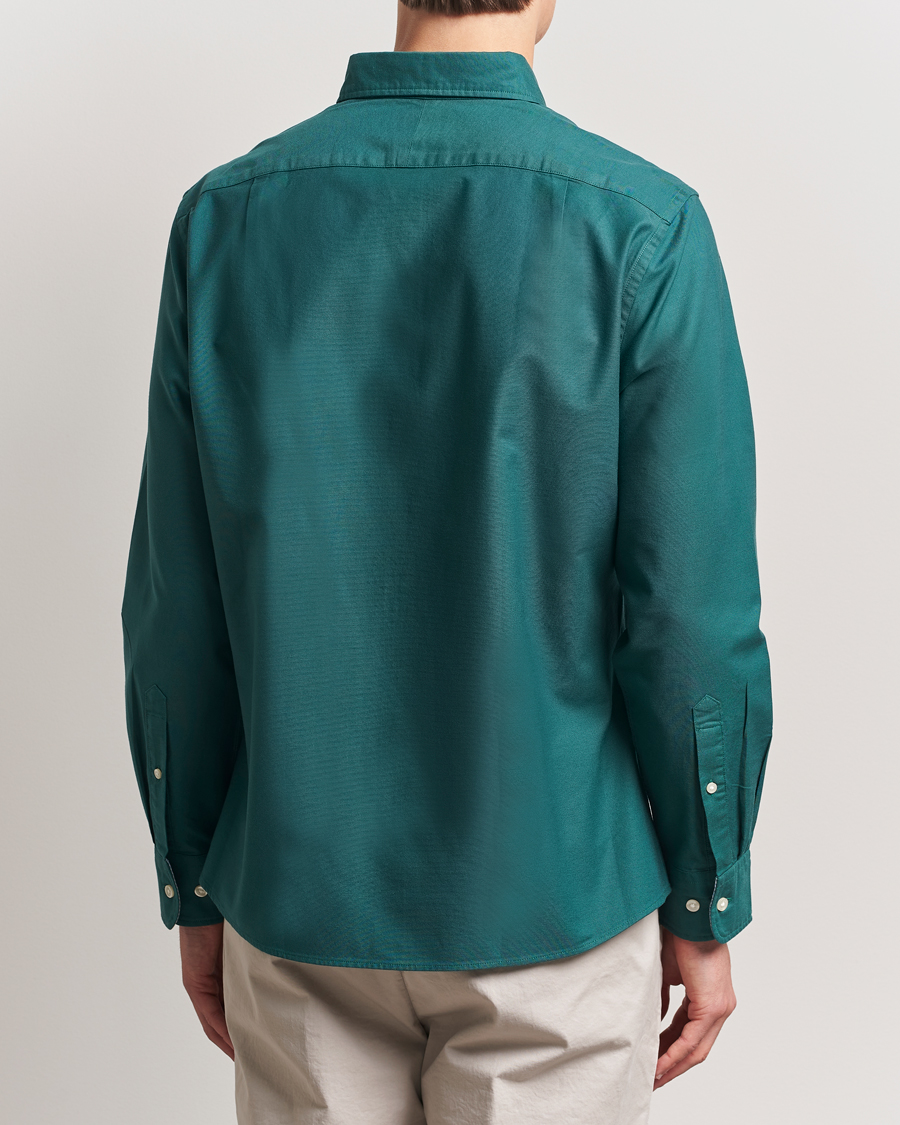 Homme | Chemises | Charles Tyrwhitt | Button Down Stretch Oxford Shirt Teal Green