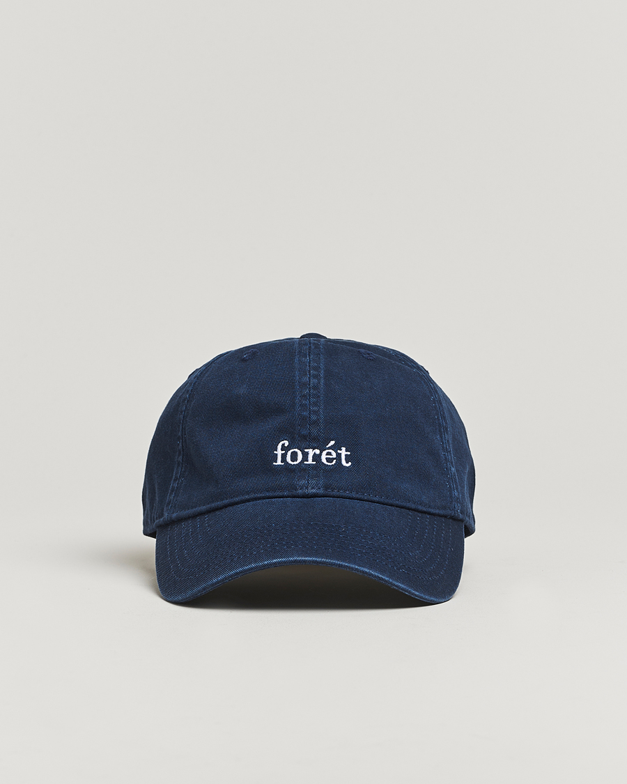 Homme | Forét Hawk Washed Cap Navy | Forét | Hawk Washed Cap Navy