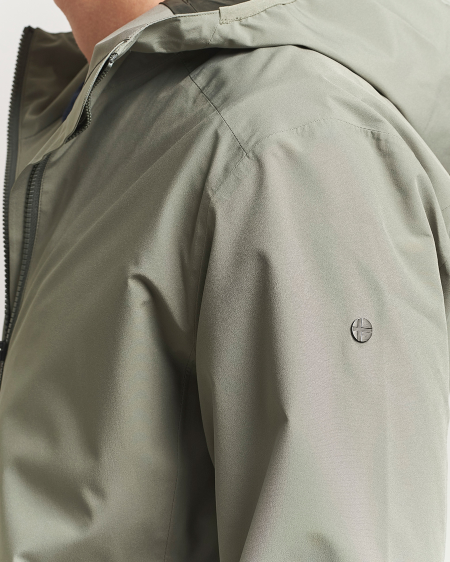 Homme | Manteaux Et Vestes | Scandinavian Edition | Hood Waterproof Jacket Light Green