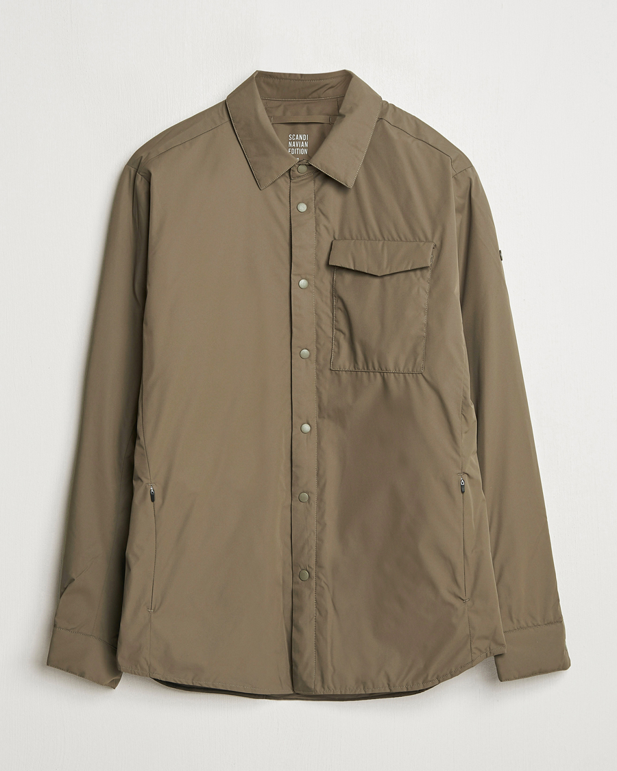 Homme | Manteaux Et Vestes | Scandinavian Edition | Trip Water-Resistant Shirt Jacket Major Brown