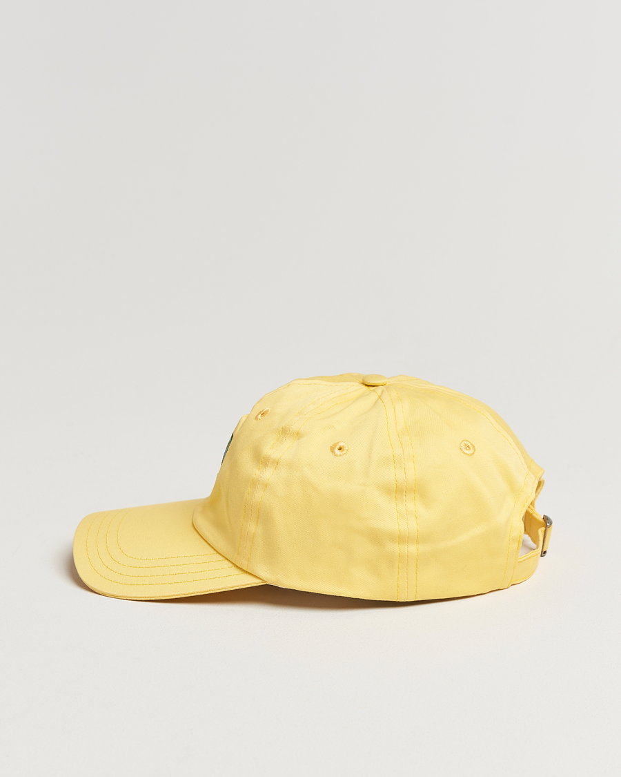 Homme | Drake's Elephant Embroidered Cap Lemon | Drake's | Elephant Embroidered Cap Lemon