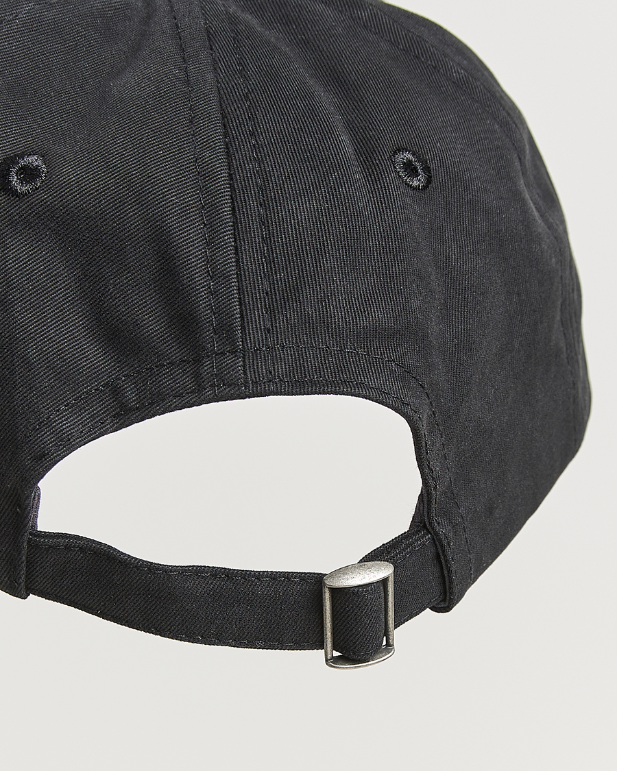 Homme | Drake's Flower Embroidered Cap Black | Drake's | Flower Embroidered Cap Black