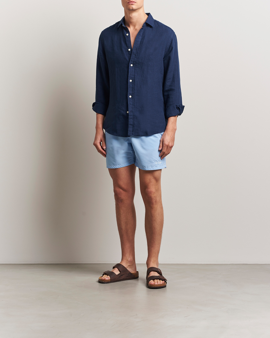 Homme | Maillots De Bain | MC2 Saint Barth | Nylon Swim Shorts Sky Blue