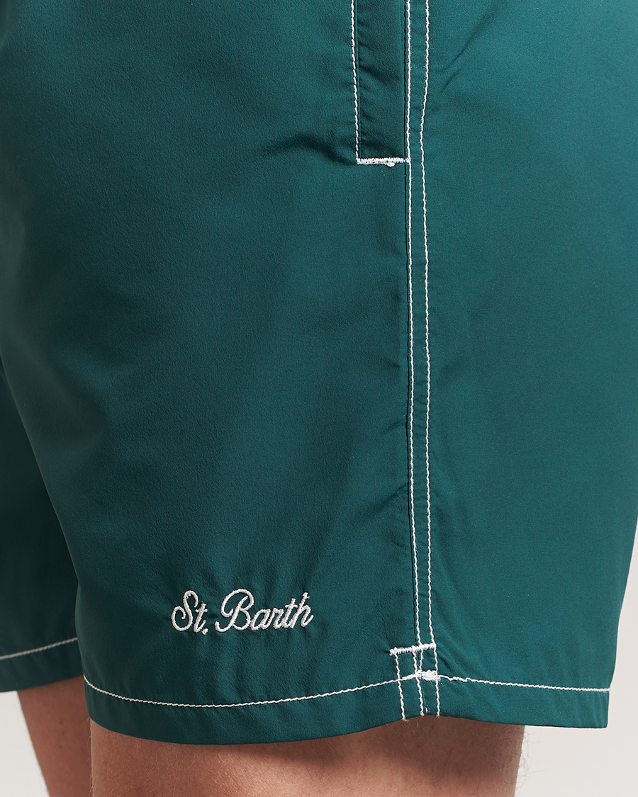 Homme | Maillots De Bain | MC2 Saint Barth | Nylon Swim Shorts British Green