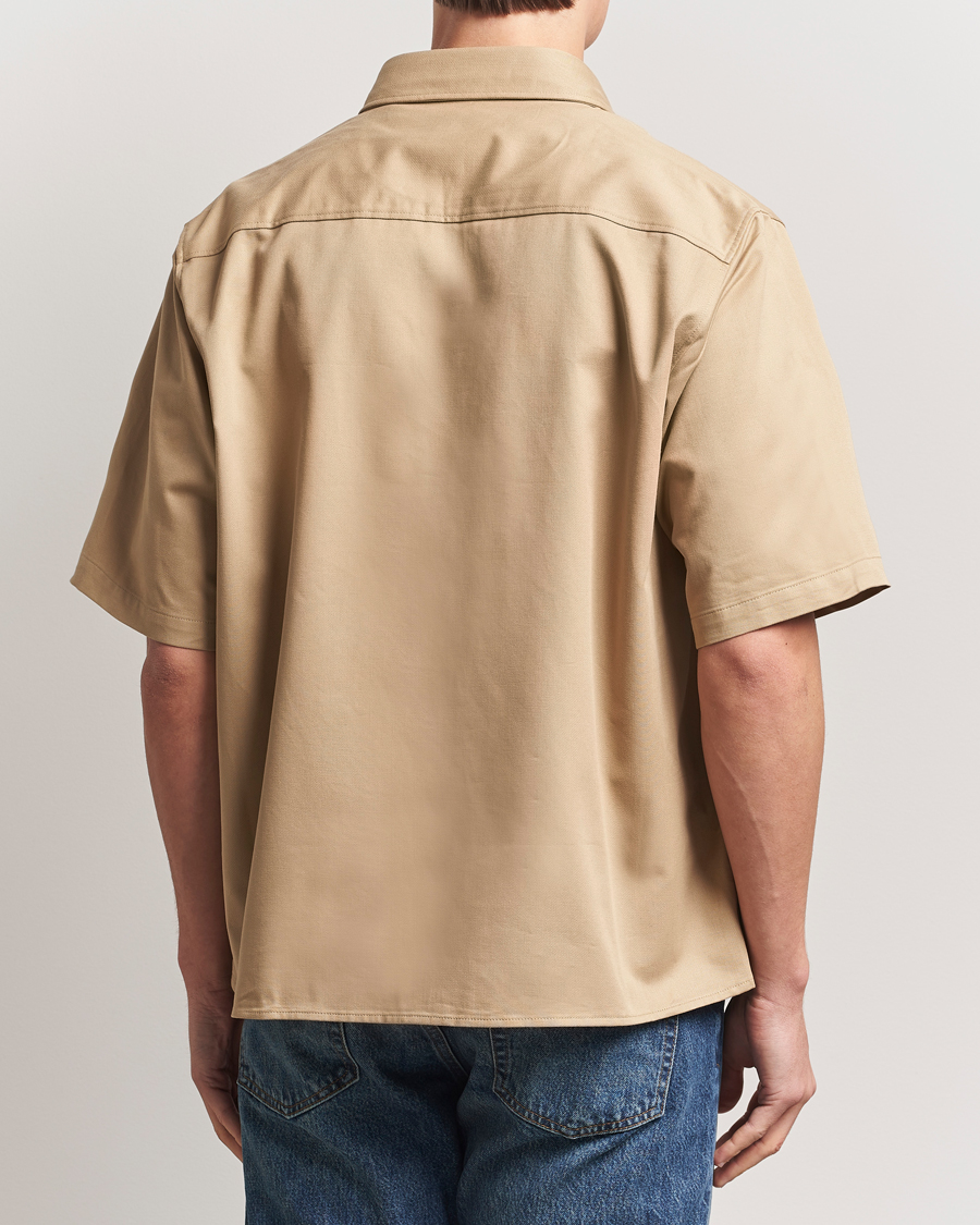 Homme | Chemises | HUGO | Ekyno Short Sleeve Shirt Medium Beige