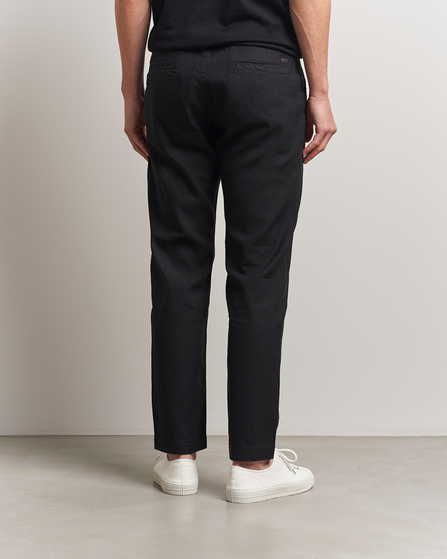 Homme | Pantalons | BOSS ORANGE | Sanderson Linen Pants Black