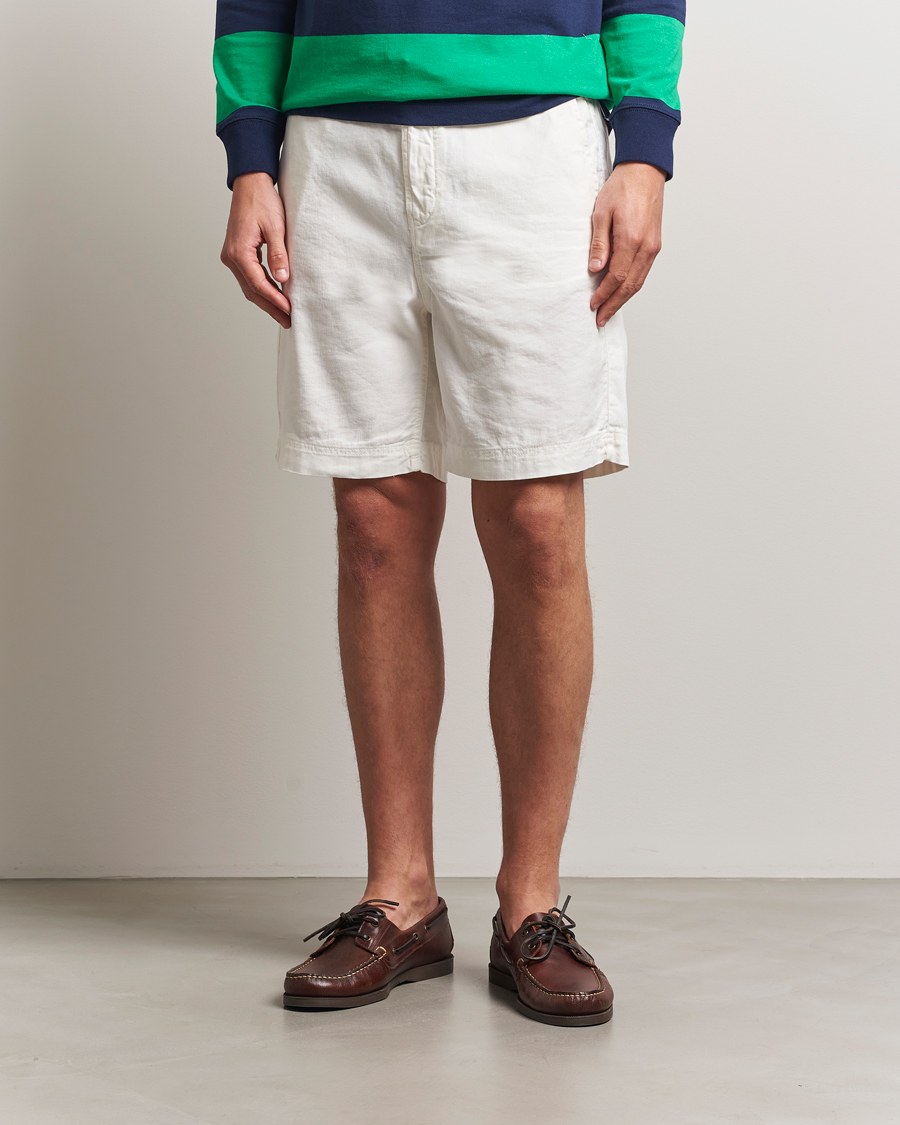 Homme | Shorts | Morris | Fenix Linen/Cotton Shorts Off White
