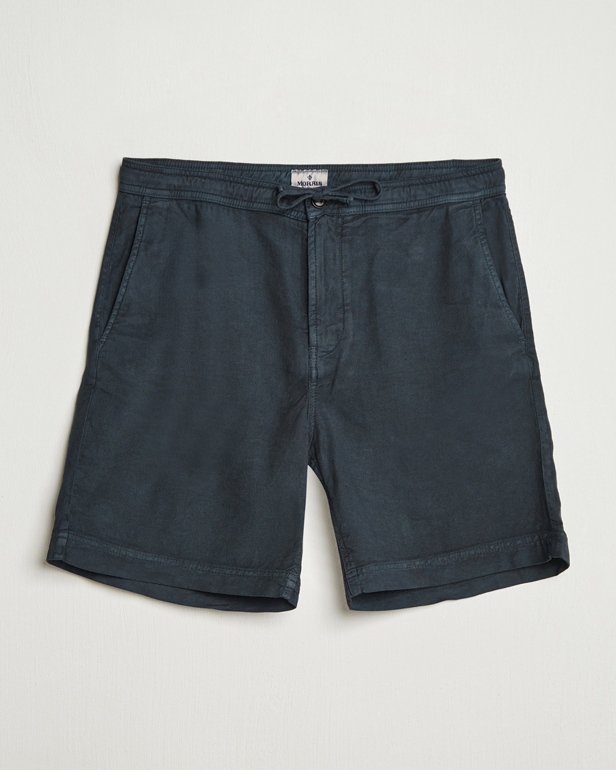 Homme | Shorts | Morris | Fenix Linen/Cotton Shorts Blue
