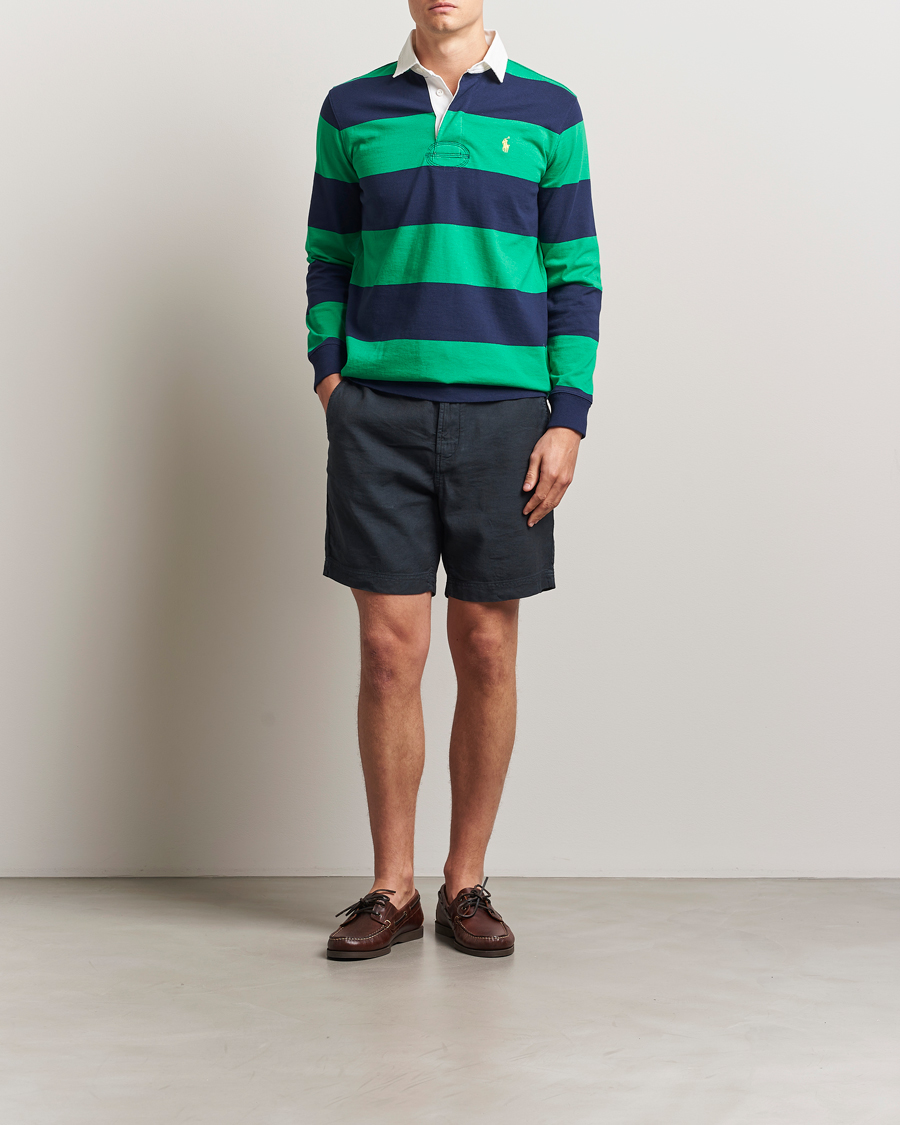 Homme | Shorts | Morris | Fenix Linen/Cotton Shorts Blue