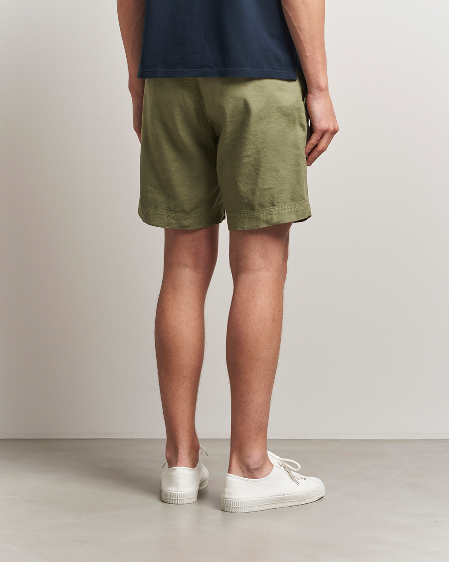 Homme | Shorts | Morris | Fenix Linen/Cotton Shorts Olive