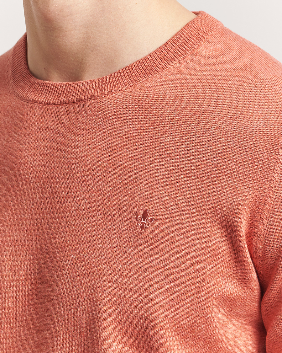 Homme | Pulls Et Tricots | Morris | Riley Cotton O-Neck Orange