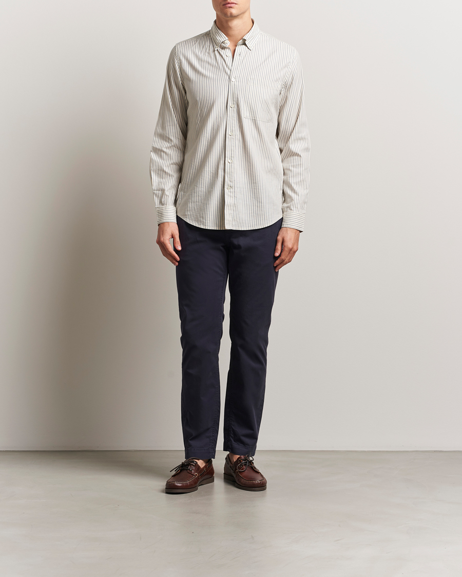 Homme | Pantalons | Morris | Jeffrey Summer Chino Dark Blue