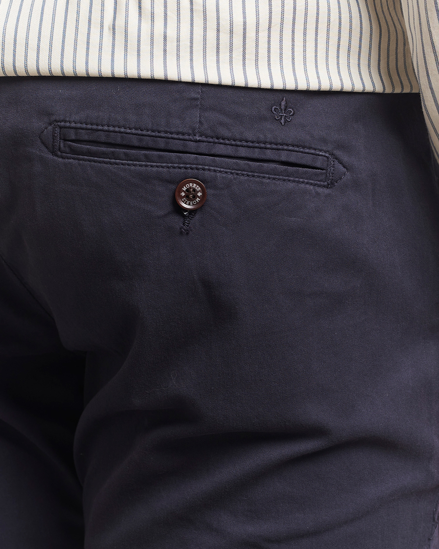 Homme | Pantalons | Morris | Jeffrey Summer Chino Dark Blue