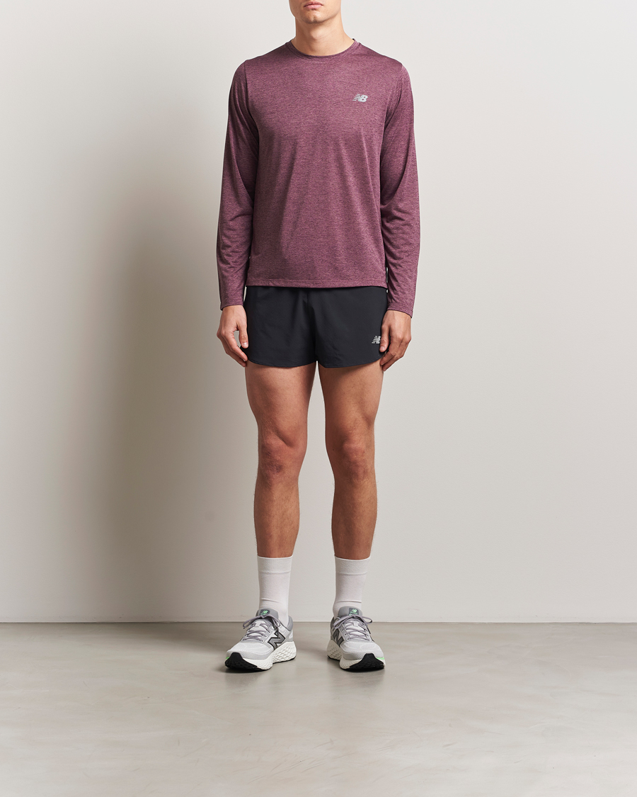 Homme | Shorts | New Balance Running | Split Shorts Black