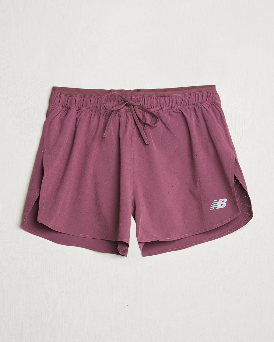Homme | Shorts | New Balance Running | Split Shorts Faded Plum