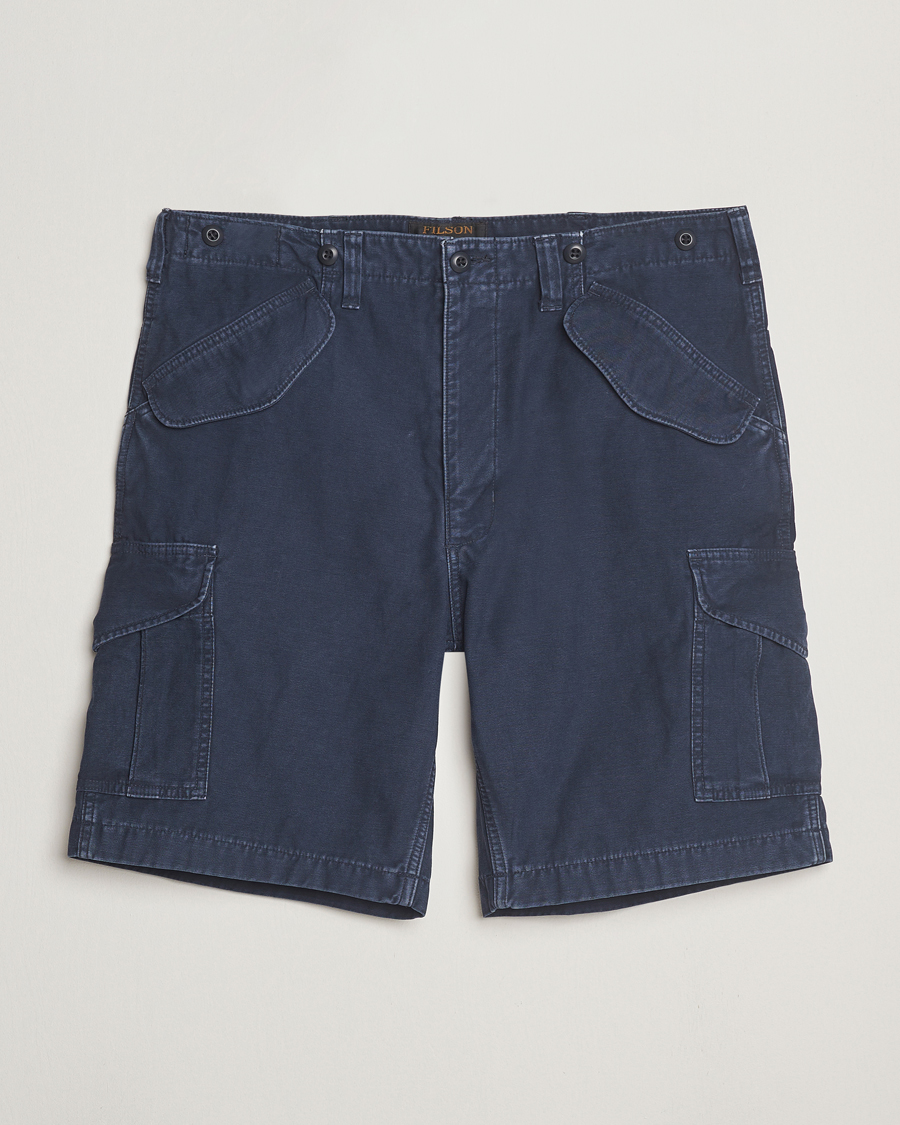 Homme | Shorts | Filson | Field Cargo Shorts Blue Mussel