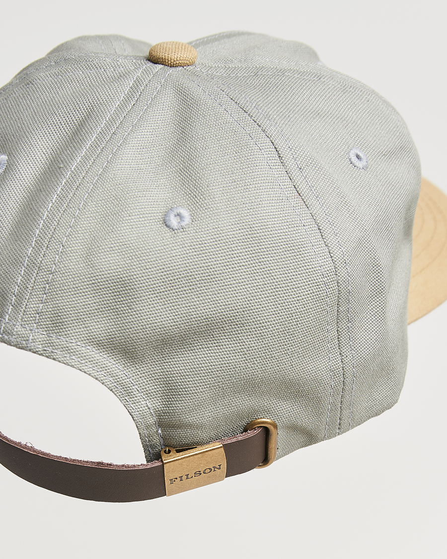 Homme | Filson Low Profile Logger Cotton Cap Mist | Filson | Low Profile Logger Cotton Cap Mist