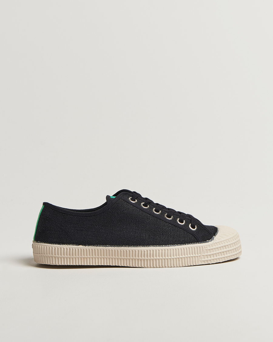 Homme | Novesta Star Master Hemp Sneaker Black | Novesta | Star Master Hemp Sneaker Black
