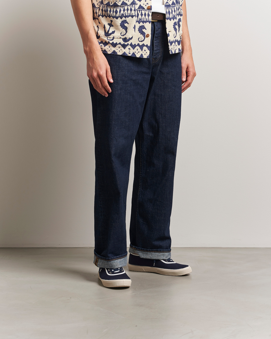 Homme | Novesta Cotton Deck Shoe Navy | Novesta | Cotton Deck Shoe Navy