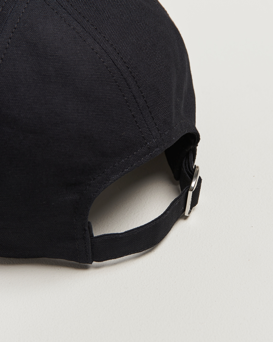 Homme | Maison Kitsuné Baby Fox 6 Panel Cap Black | Maison Kitsuné | Baby Fox 6 Panel Cap Black