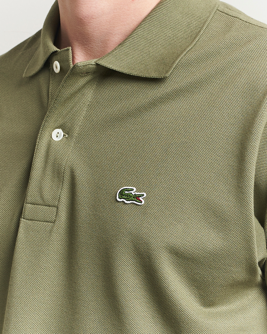 Homme | Polos | Lacoste | Original Polo Piké Khaki Green