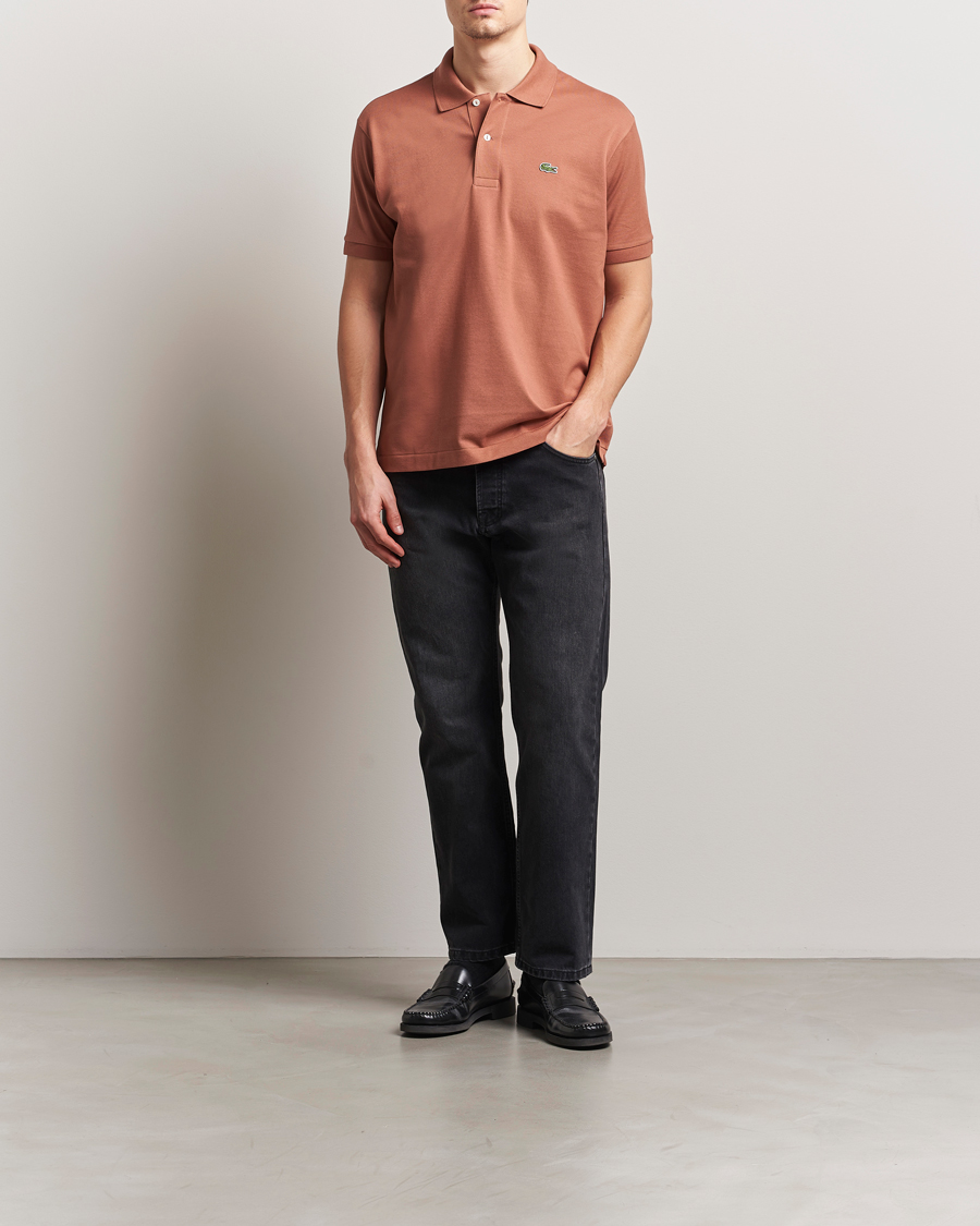Homme | Polos | Lacoste | Original Polo Piké Track Orange