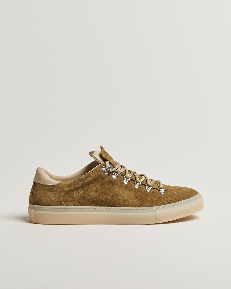 Homme | Diemme Marostica Low Sneaker Olive Suede | Diemme | Marostica Low Sneaker Olive Suede
