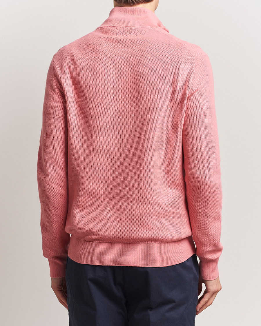 Homme | Pulls Et Tricots | Polo Ralph Lauren | Half Zip Cotton Pullover Desert Rose