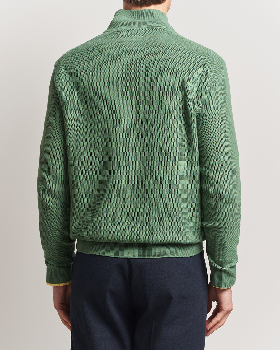 Homme | Pulls Et Tricots | Polo Ralph Lauren | Half Zip Cotton Pullover Fatigue