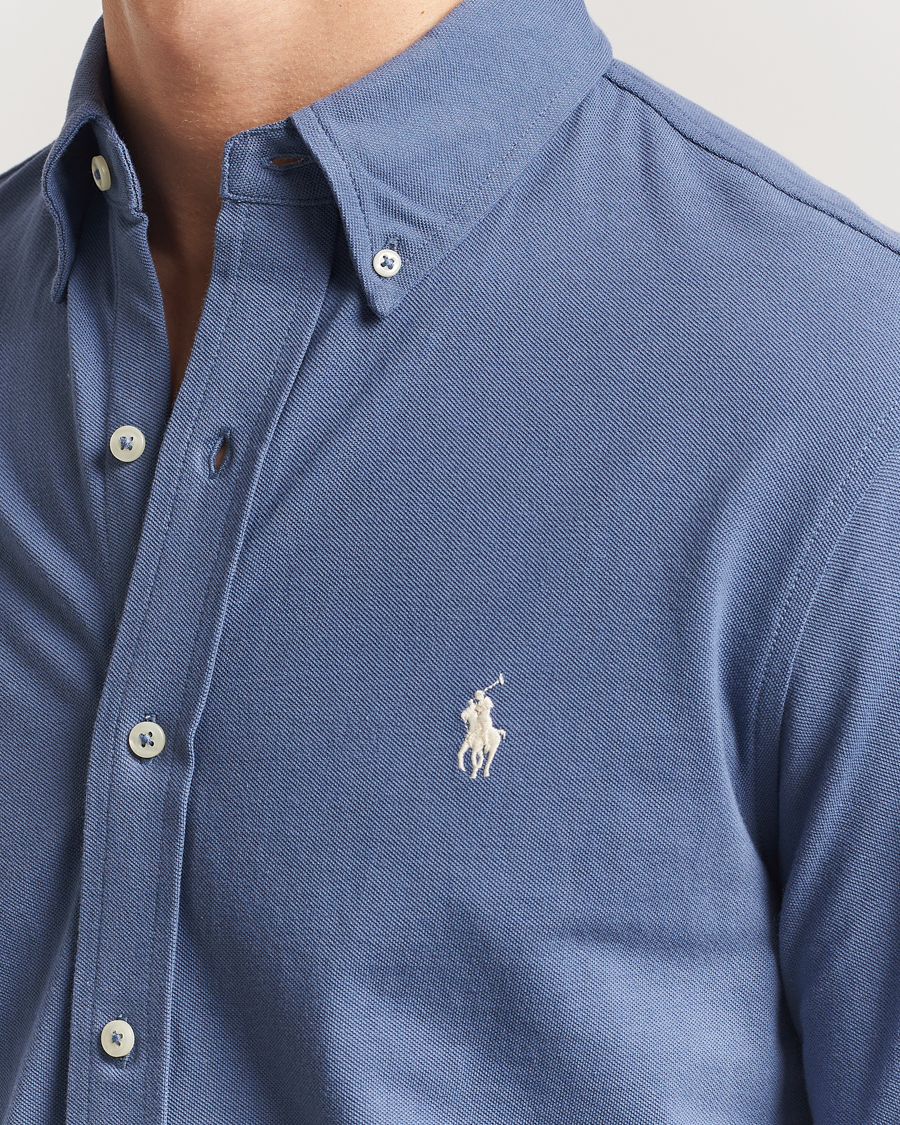 Homme | Chemises | Polo Ralph Lauren | Featherweight Mesh Shirt Capri Blue