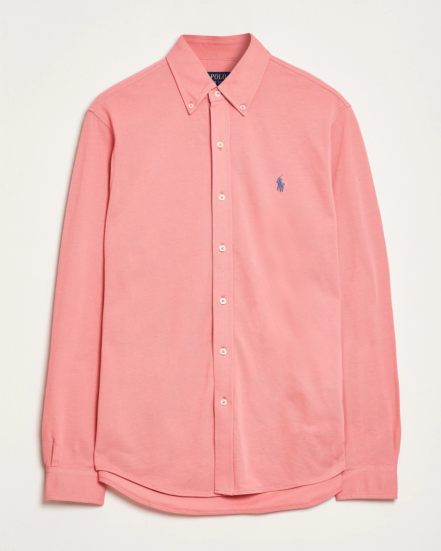 Homme | Chemises | Polo Ralph Lauren | Featherweight Mesh Shirt Desert Rose