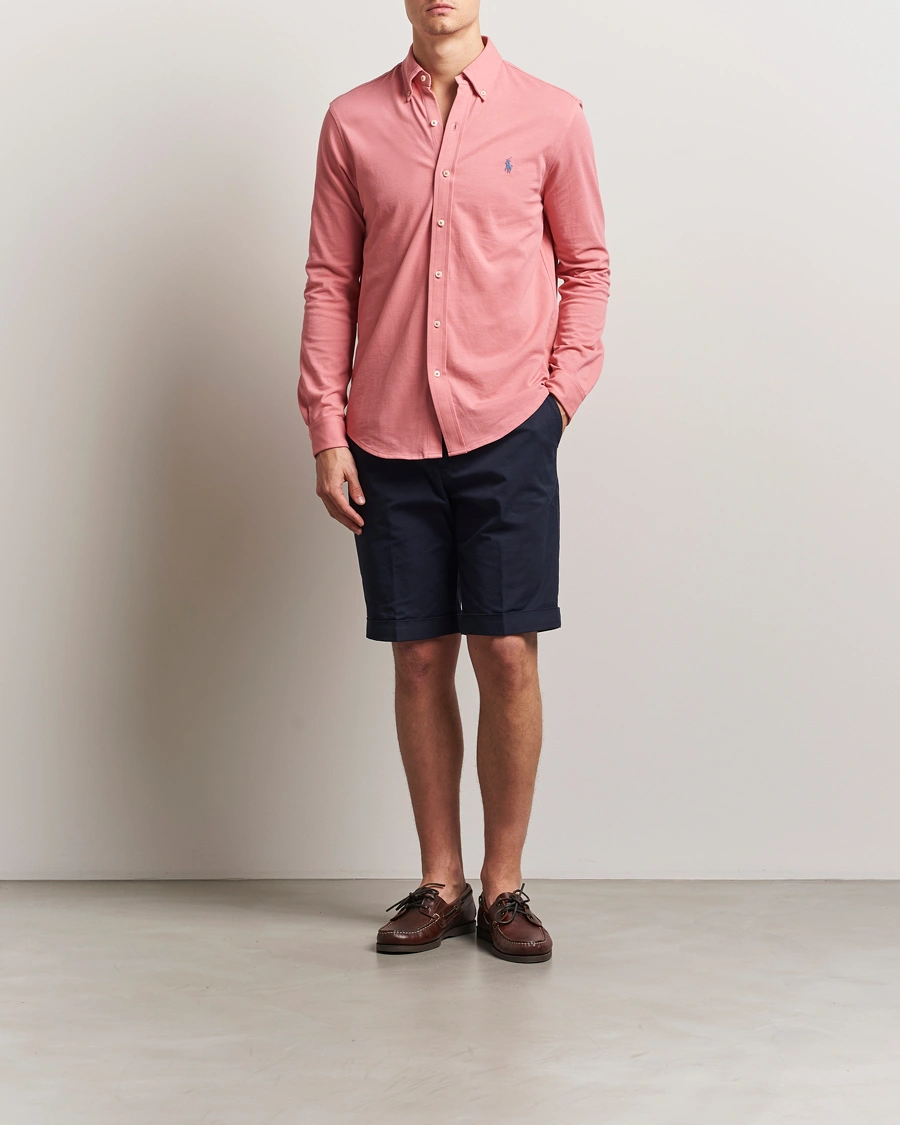 Homme | Chemises | Polo Ralph Lauren | Featherweight Mesh Shirt Desert Rose