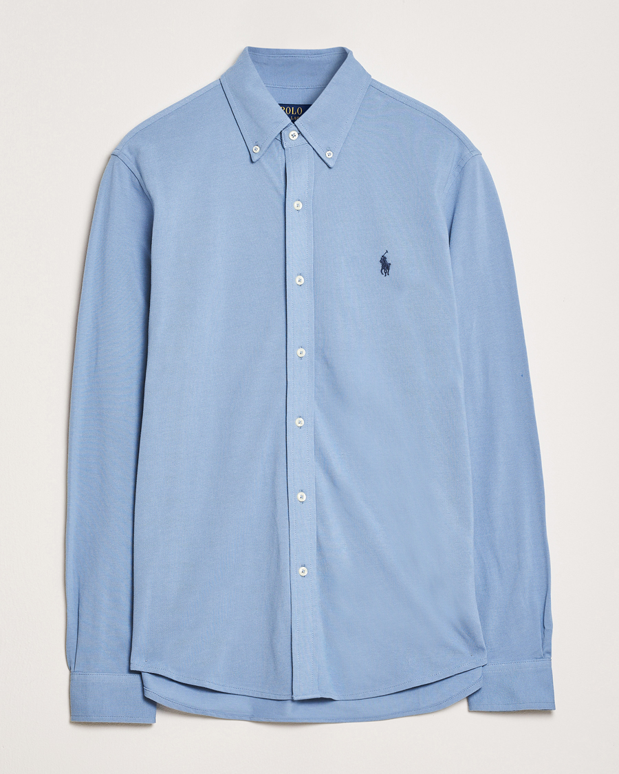Homme | Chemises | Polo Ralph Lauren | Featherweight Mesh Shirt Channel Blue